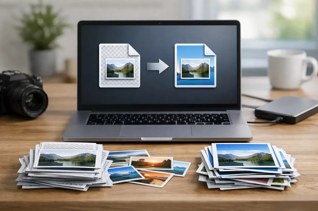 Convert PNG to JPG Batch Files Without the Busywork